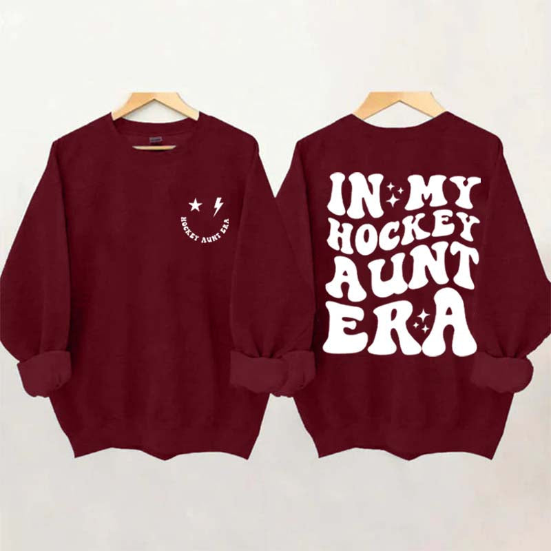 Funny Hockey Aunt Sweatshirt