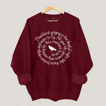 Blackbird Singing in the Night Sweatshirt