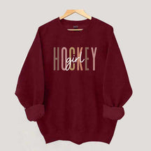 Hockey Girl Lover Sweatshirt