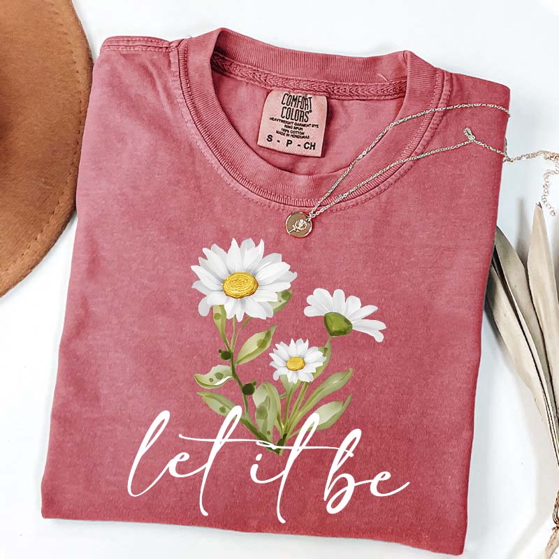 Daisy 'Let it Be' T-Shirt