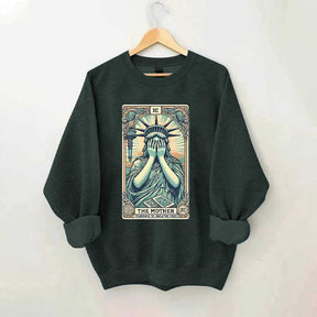 The Mother Crying Sculpture Sweatshirt