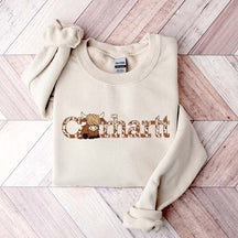 Highland Cow Cute Sweatshirt