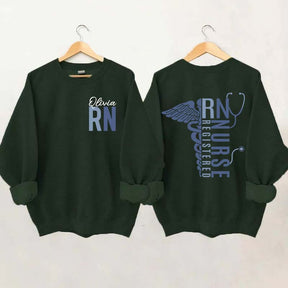 Personalized Registered Nurse Sweatshirt