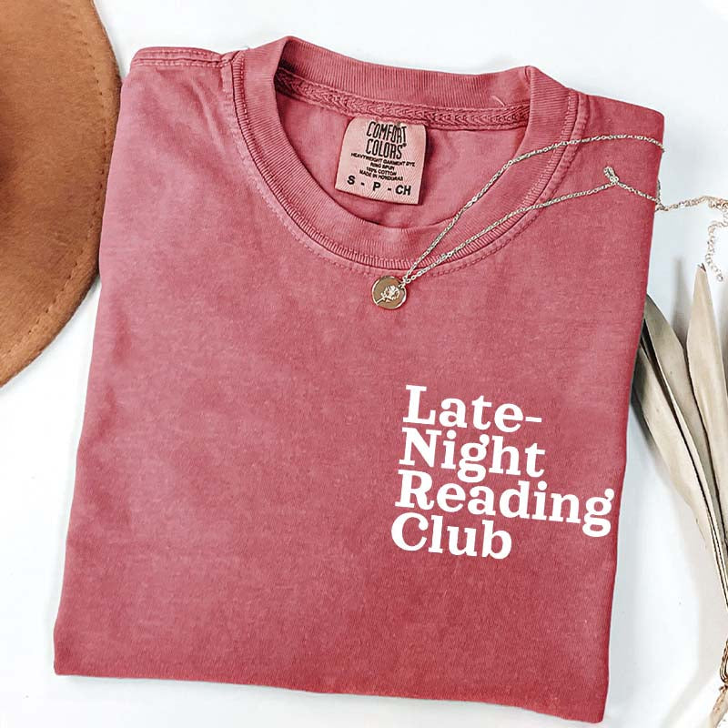 Late-Night Reading Club T-Shirt