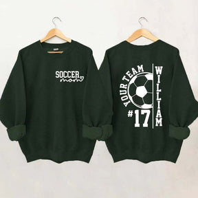 Personalized Soccer Mom Season Sweatshirt
