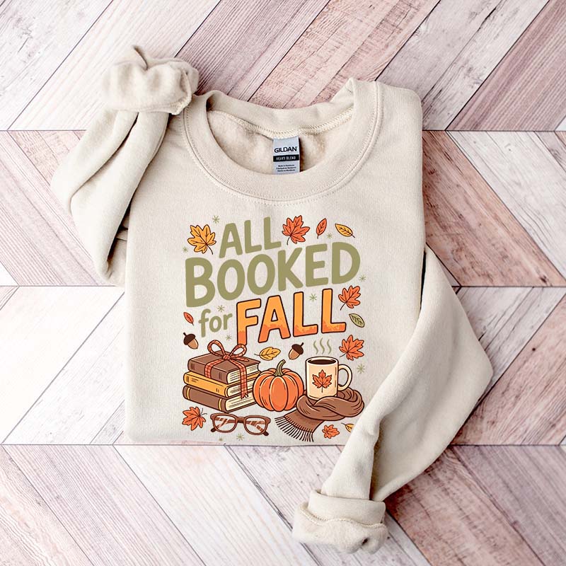 All Booked For Fall Bookish Sweatshirt