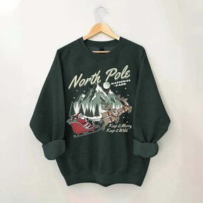 North Pole National Park Christmas Sweatshirt