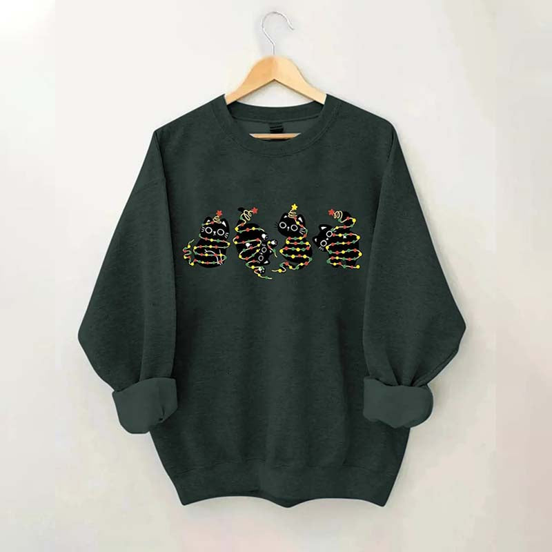 Meowy Christmas Sweatshirt