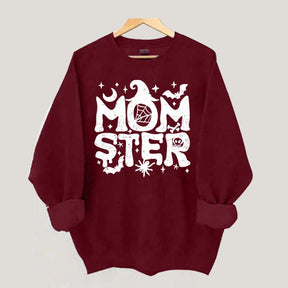 Halloween Momster Pumpkin Sweatshirt
