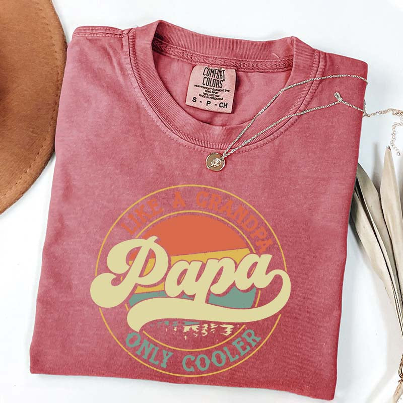 Retro Comfort Cool Papa T-Shirt