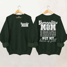 Gymnastics Mom My Wallet is Empty Sweatshirt