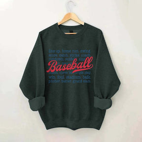 Baseball Sport Life Sweatshirt