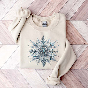 Snowflake Winter Christmas Sweatshirt