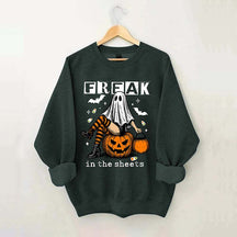 Funny Freak In The Sheets Ghost Girl Sweatshirt