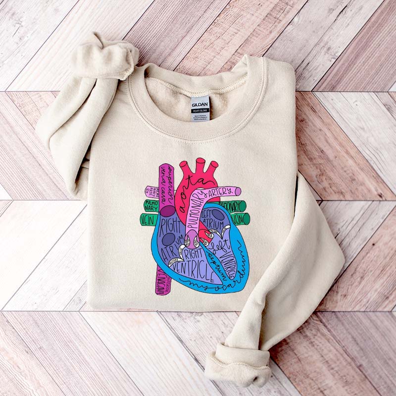 Heart Anatomy Sweatshirt