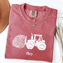 Funny Tractor Hay Pun T-Shirt