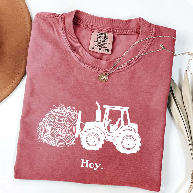 Funny Tractor Hay Pun T-Shirt