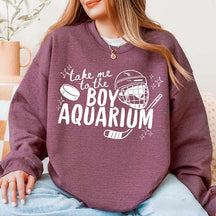Take Me to the Boy Aquarium Hockey Sweatshirt