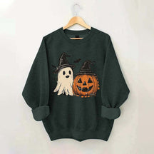 Preppy Floral Pumpkin Sweatshirt