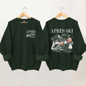 Custom Apres Ski Club Sweatshirt