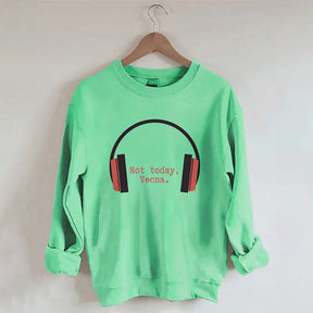 Not Today Vecna Sweatshirt