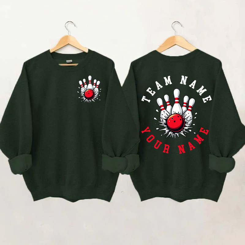 Custom Bowling Sweatshirt
