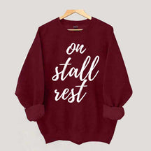 On Stall Rest Horse Riding Sweatshirt