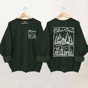 Group Cabin Camping Trip Sweatshirt