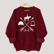 Equestrian Horse Rider Sweatshirt