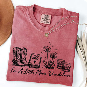 Dandelion Comfort Colors Graphic Western T-Shirt