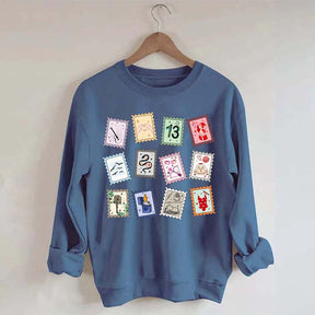 Music Stamps Sweatshirt
