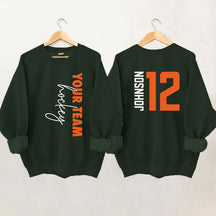 Custom Hockey  Name and Number Sweatshirt