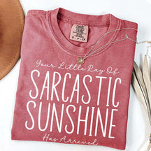 Your Little Ray of Sarcastic Sunshine Has Arrived Simple T-Shirt