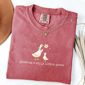 Growing A Silly Little Goose Pregnancy Announcement T-shirt