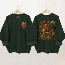 Autumn Cottagecore Autumn Floral Sweatshirt