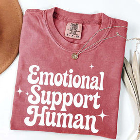 Emotional Support Human Minimalist T-Shirt
