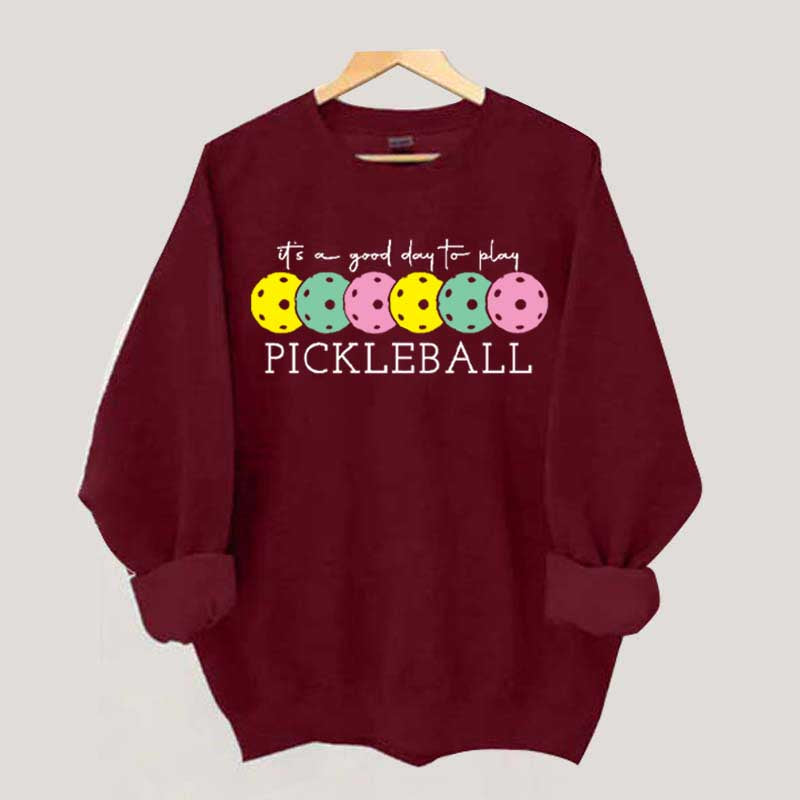Pickleball Sport Outfit Sweatshirt