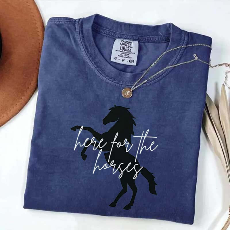 Horse Riding Cowgirl T-Shirt