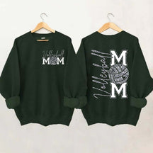 Volleyball Mom Printed Sweatshirt