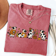 Pumpkin Patch Cozy Season Fall October T-Shirt