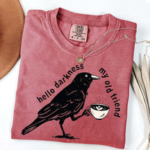 Raven Crow Coffee T-Shirt
