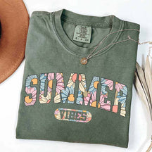 Cute Beach Vacation Summer Vibes T-Shirt