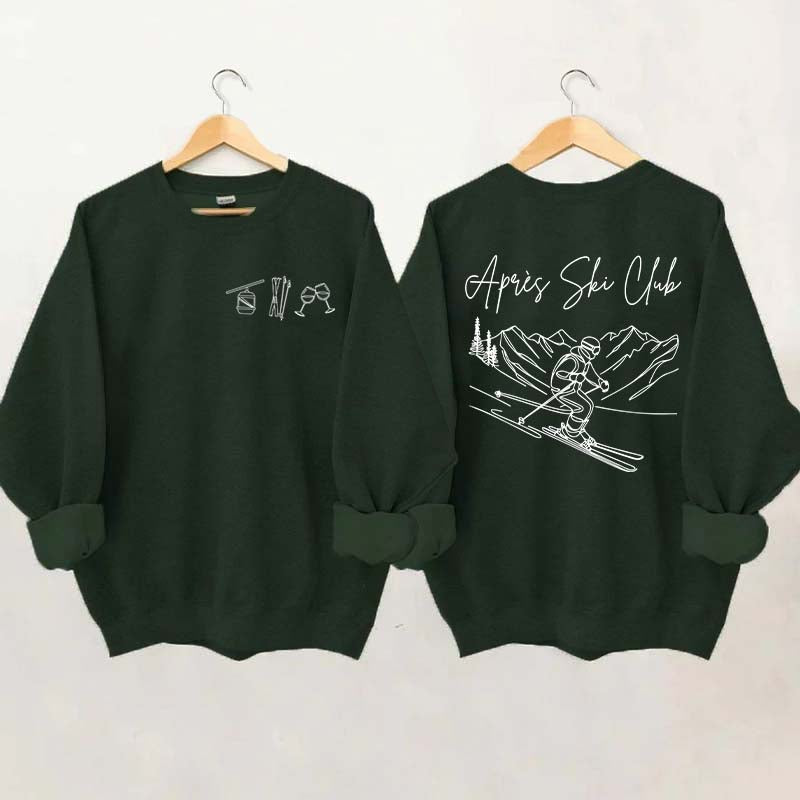 Apres Ski Club Pulli Wein Sweatshirt