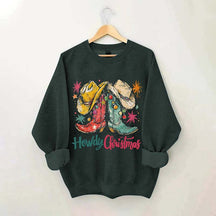 Cute Howdy Christmas Sweatshirt