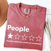 People One Star Review T-Shirt