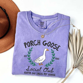 Porch Goose Social Club Est 1983 T-Shirt