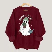 Crazy Plant Lady Ghost Sweatshirt