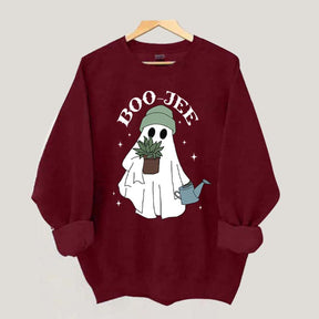 Crazy Plant Lady Ghost Sweatshirt