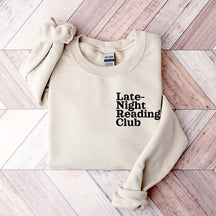 Late Night Reading Club Sweatshirt