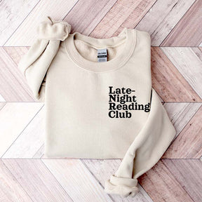 Late Night Reading Club Sweatshirt